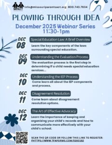 MPACT's Plowing Through IDEA December 2025 Webinar Series @ Virtual