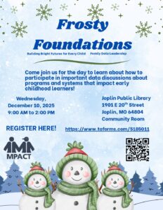 Family Data Leadership-Frosty Foundations: Joplin @ Joplin Public Library