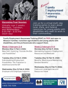 Missouri Family Employment Awareness Training (Virtual) February 2026 @ Virtual