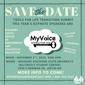 Save The Date: Tools For Life Transition Summit @ Missouri Southern State University (Billingsly Student Center)